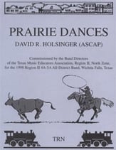 Prairie Dances Concert Band sheet music cover
